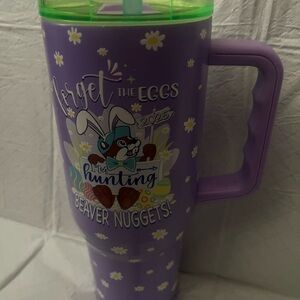 Buc-ee’s Purple Easter Tumbler with Straw